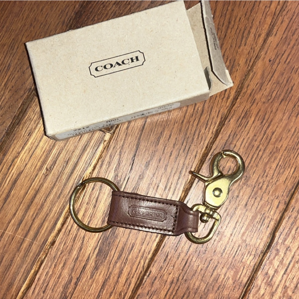 Vintage coach keychain